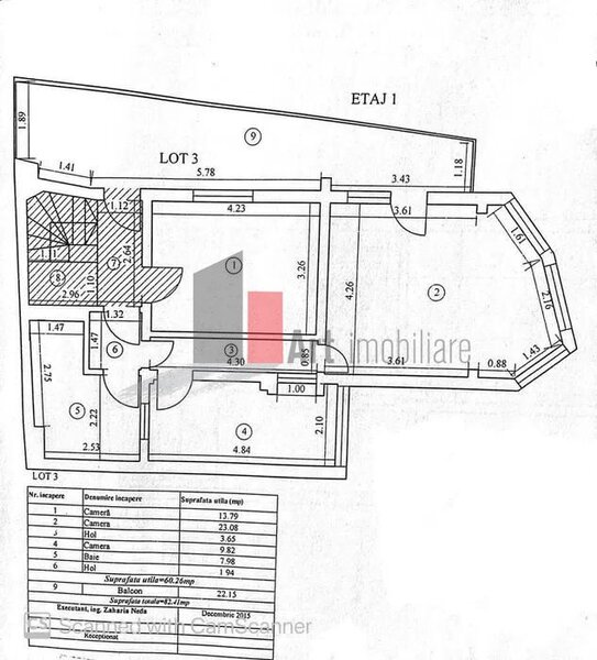Floreasca apartament cu 2 camere de inchiriat